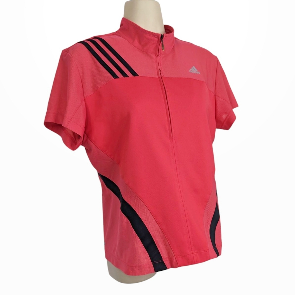 ADIDAS Climacool Cycling Jersey Top with Shelf Bra Sz M